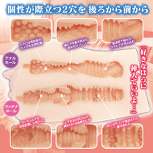 Lade das Bild in den Galerie-Viewer, MACCOS "Inwaku-Adeno" 1400g Doggy Style Doppelloch Onahole/ Japanischer Masturbator