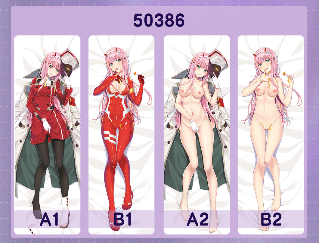 50386 DARLING in der FRANXX-02ACG Anime Charakter gleich Länge Kissen mit inneren Kern 50CM * 150CM 2kg