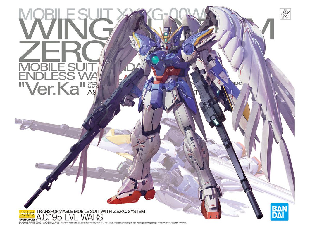 BANDAI 1/100 MG Wing Gundam Zero EW Ver. Ka